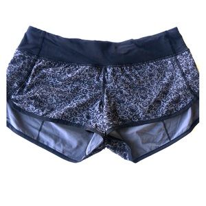 Lululemon speed shorts